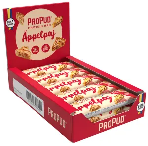 ProPud Proteinbar Äppelpaj 55g x 12st