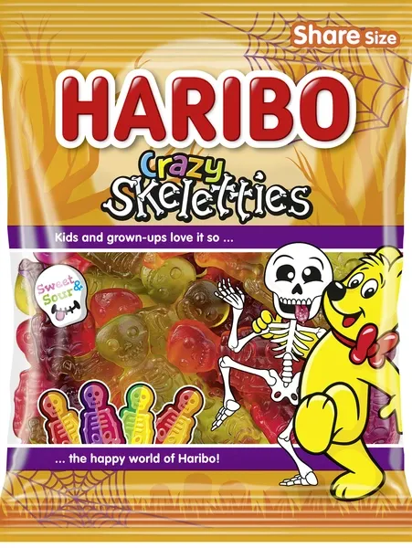 Haribo Crazy Skeletties 160g