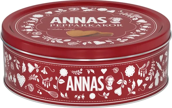 Annas Små Hjärtan Plåtburk 300g