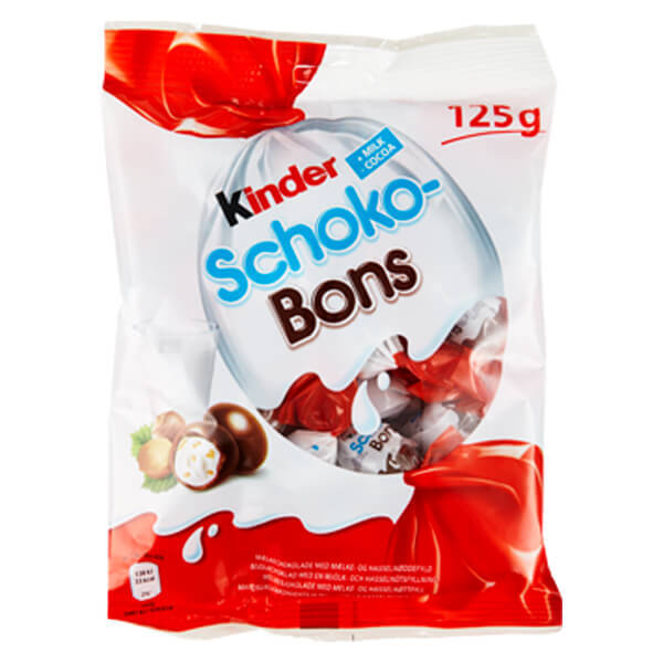 KINDER SCHOKOBONS PÅSE - 125g /