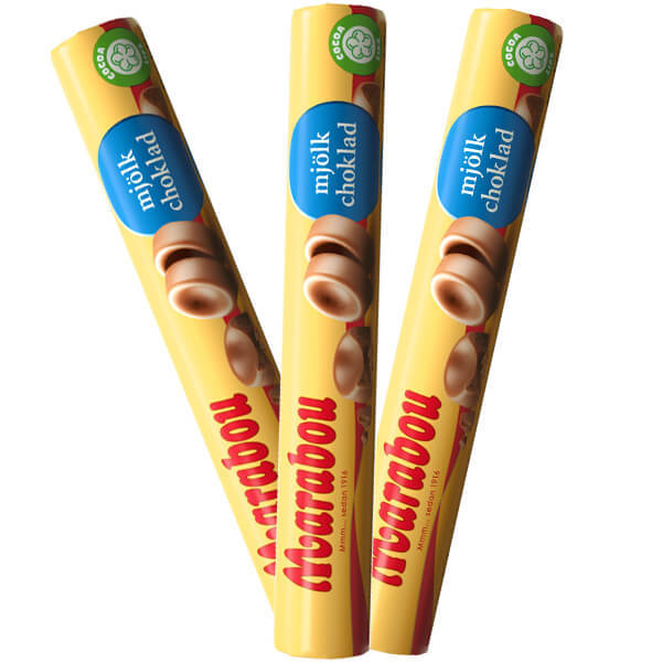 Mjölkchokladrulle Marabou 3 st /