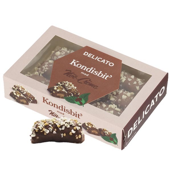 Delicato Kondisbit Nöt-creme - 6-pack /