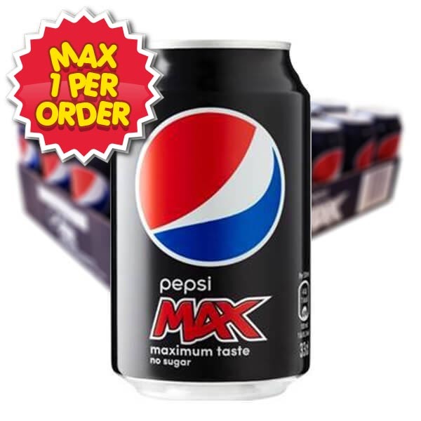 Pepsi Max 24st - MAKS 1 PER ORDER /