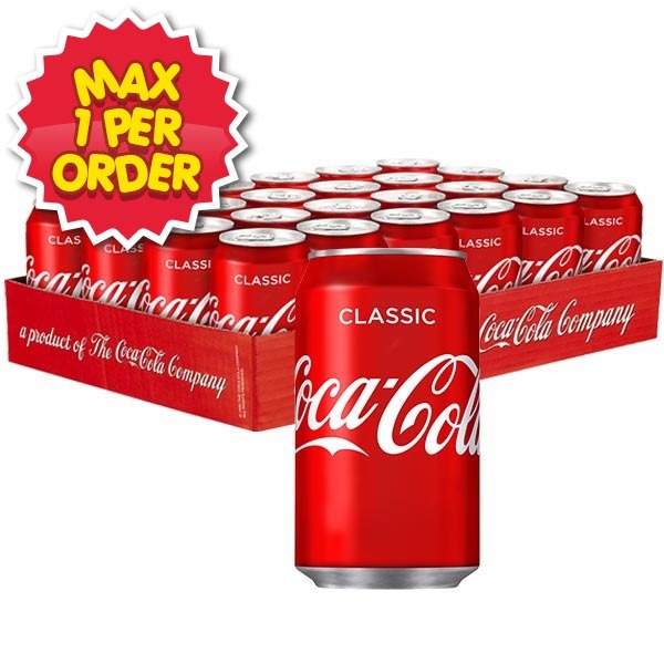 Coca-Cola 24 st - MAKS 1 PER ORDER /