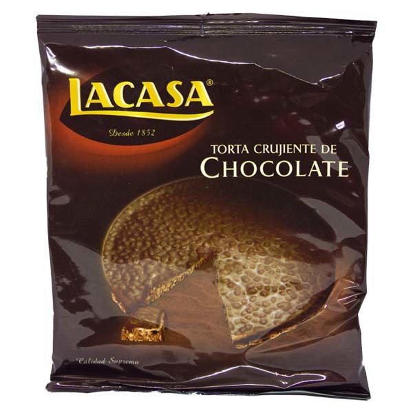 Lacasa Chocolate Nougat Kaka 150g /