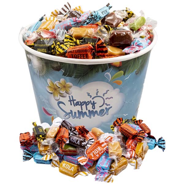 Kolamix i sommarbägare - 1,3 kg /