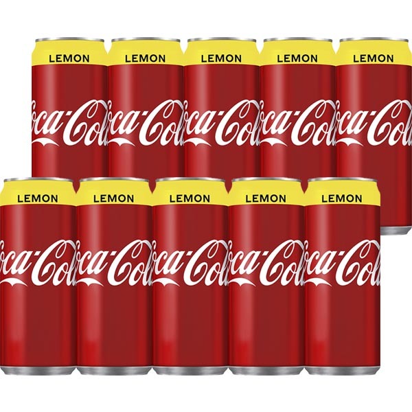 Coca-Cola Lemon 33 cl - 10-pack /