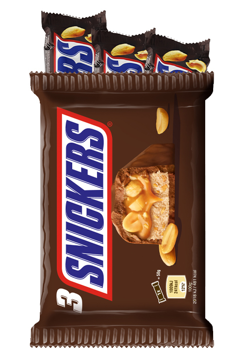 Snickers 3-pack 150g (3 x 50g) /
