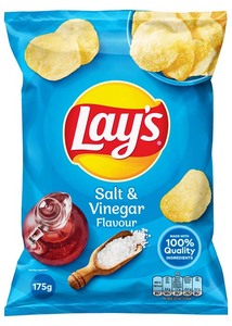 Lay´s Chips Salt & Vinäger - 175g