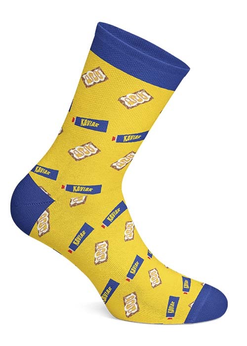 Swedish Fika Socks - Ägg & Kaviar /