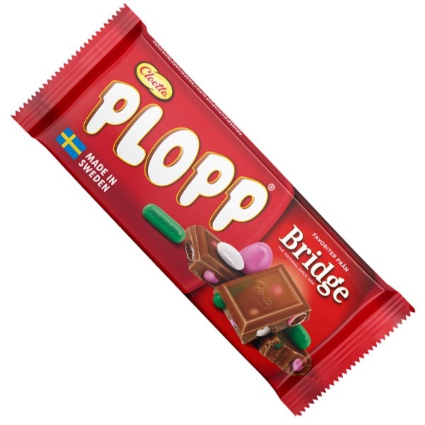 Plopp Choklad Bridge 75g /