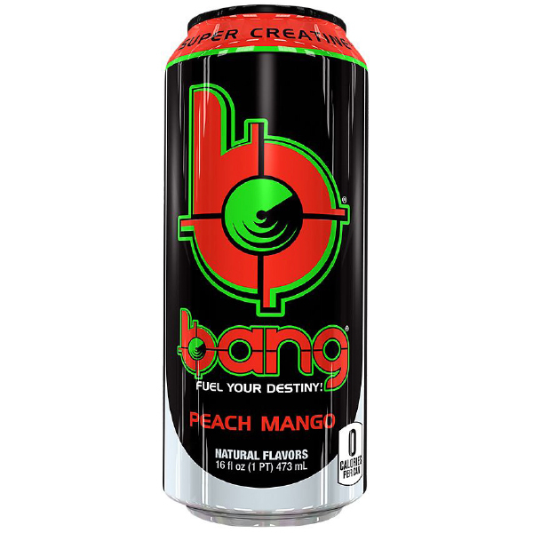 Bang Peach Mango 50 cl - 1 st /