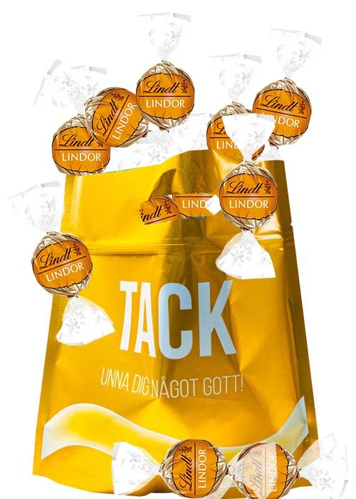 Lindor Dulce De Leche 1 kg + tackpåse /