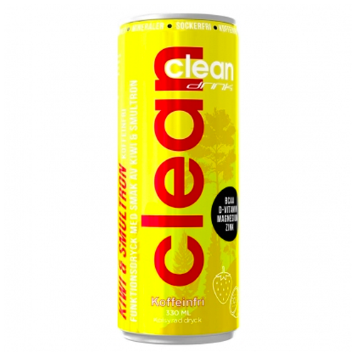 Clean Drink Kiwi/Smultron Koffeinfri 33c /