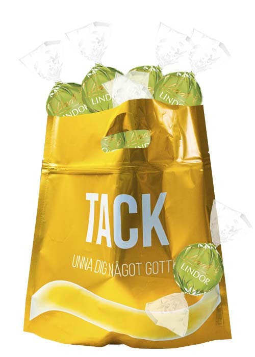 Lindt Lindor Pistachio & Tackpåse - 1 kg /
