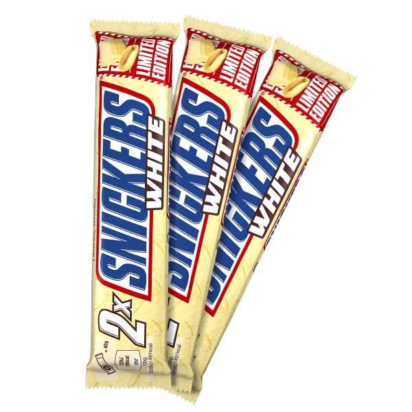 Snickers White Xtra 80g x 3 st /