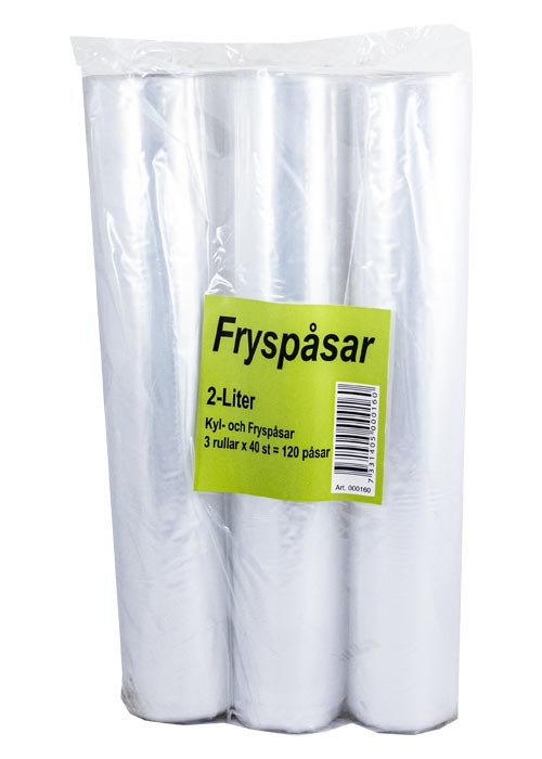 Fryspåsar 2 liter /