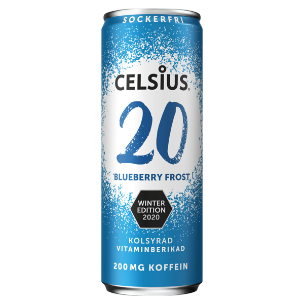 Celsius Blueberry Frost - 355 ml /