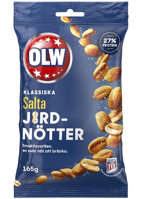 Salta Jordnötter OLW - 165g /