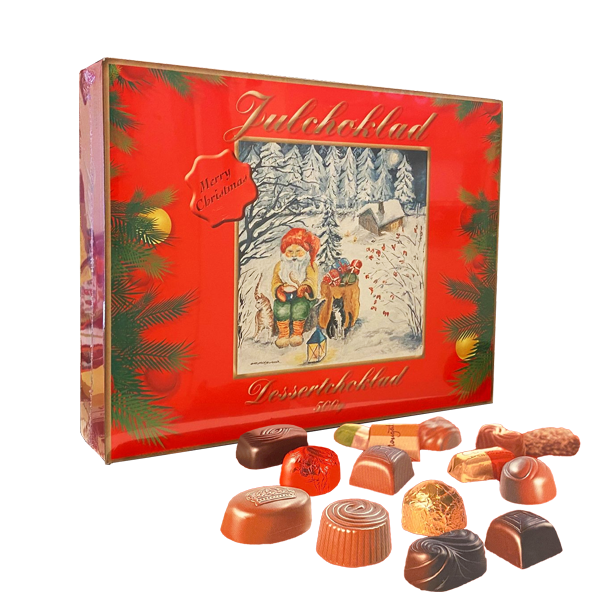 Julchoklad Praliner 500g /