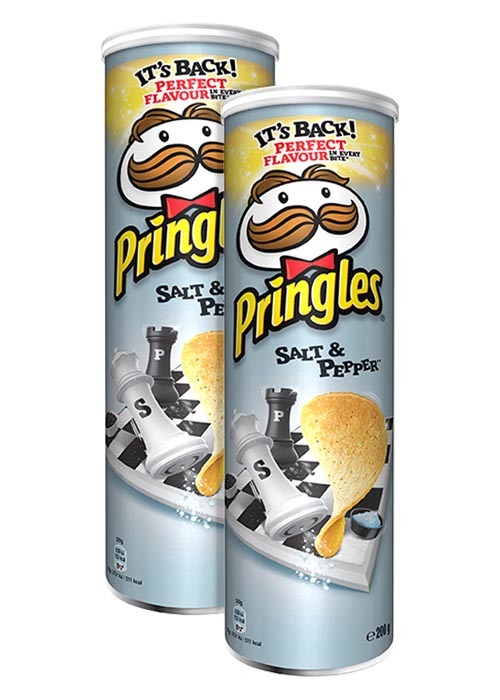 Pringles Salt & Pepper 200g x 2 st /