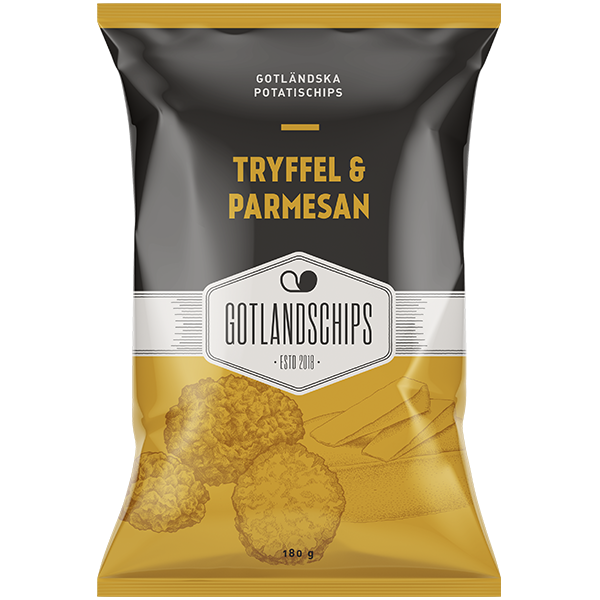 Gotlandschips Tryffel & Parmesan 180G /