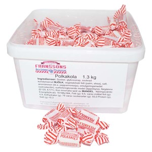 Franssons Polkakola 1,3 kg