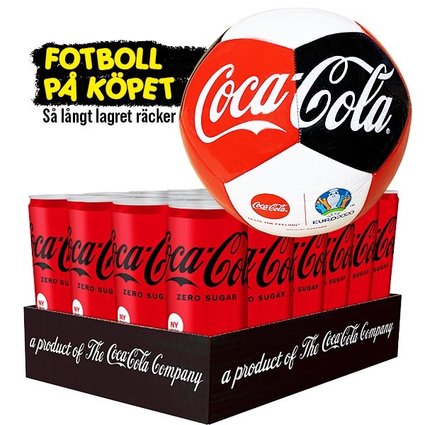 Coca-Cola Zero 33 cl x 20 st