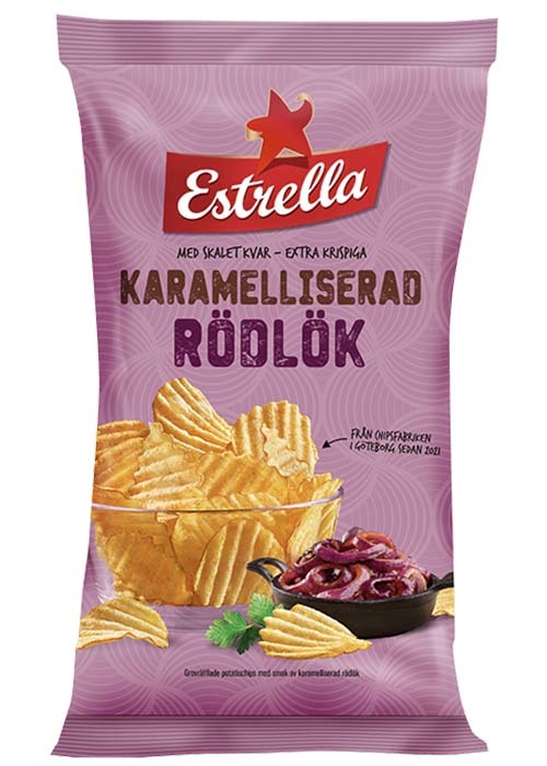 Estrella Karamelliserad Rödlök 175g