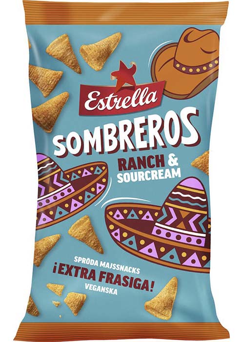 Estrella Sombreros Ranch Sourcream 125g
