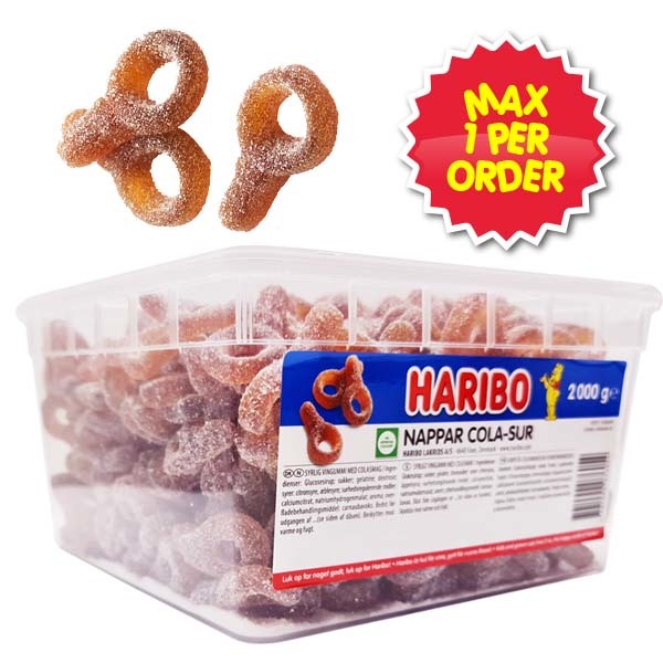 Haribo Sura Colanappar 2kg