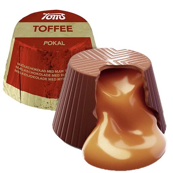 Toms Pokal Toffee 25g x 70 st