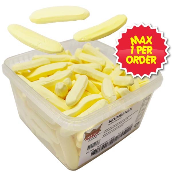 Franssons Skumbananer 1,2 kg