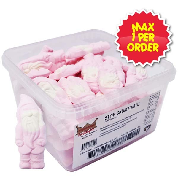 Stor skumtomte 1kg