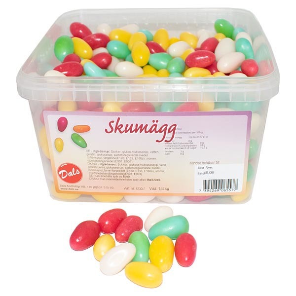 Skumägg 1,8 kg