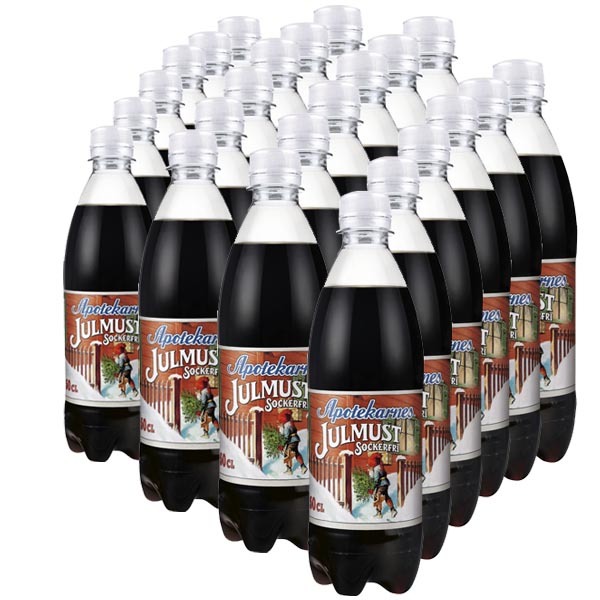 Apotekarnes Julmust Sockerfri 50clx24st