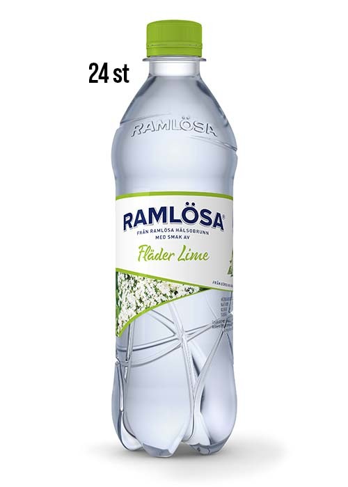 Ramlösa Fläder Lime 50cl - 24st