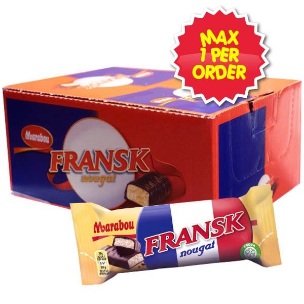 Dubbel Fransk Nougat 24st x 46g