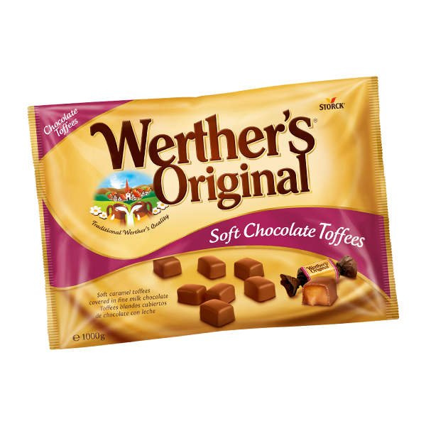 Werther´s Soft Chocolate Toffee 1kg