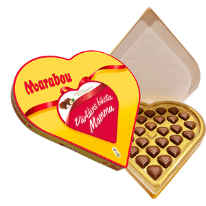 Världens Bästa Mamma Hjärtan Ask 165g