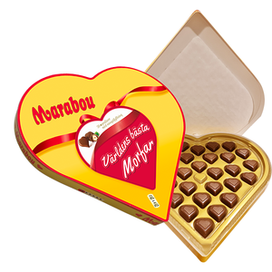 Världens Bästa Morfar Hjärtan Ask 165g