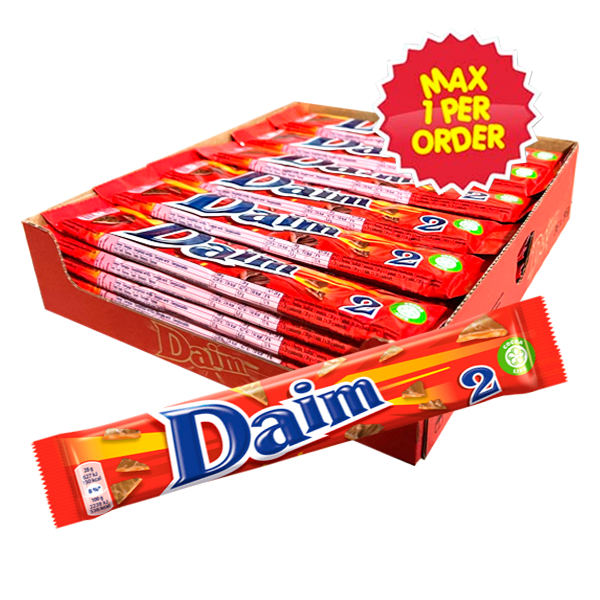Dubbeldaim 56g x 36st