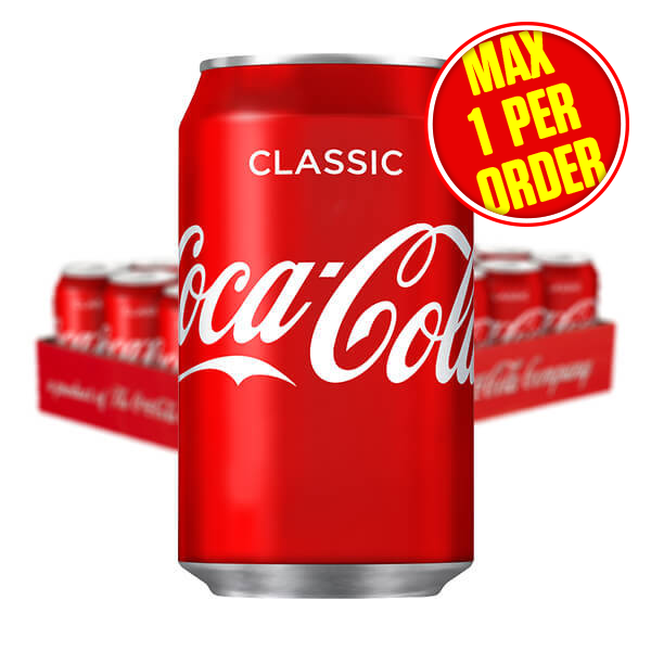 Coca-Cola 24 st - MAKS 1 PER ORDER