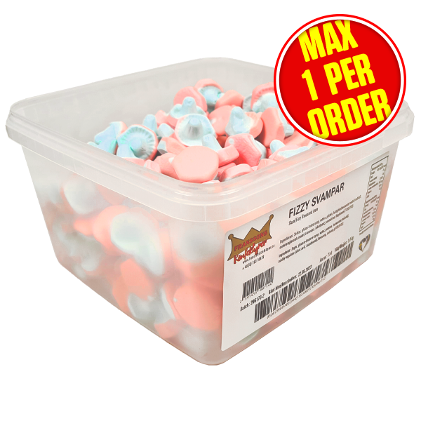 Fizzysvampar 1kg