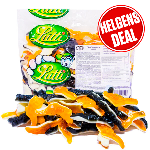 Lutti Krokodiler 1kg