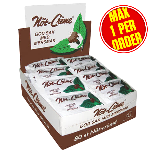 Nöt-Créme Displaylåda 80-pack