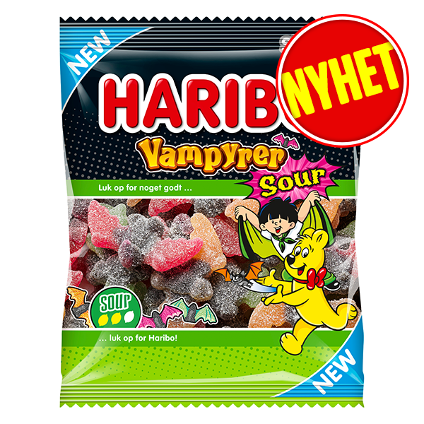 Haribo Sour Vampyrer 120g