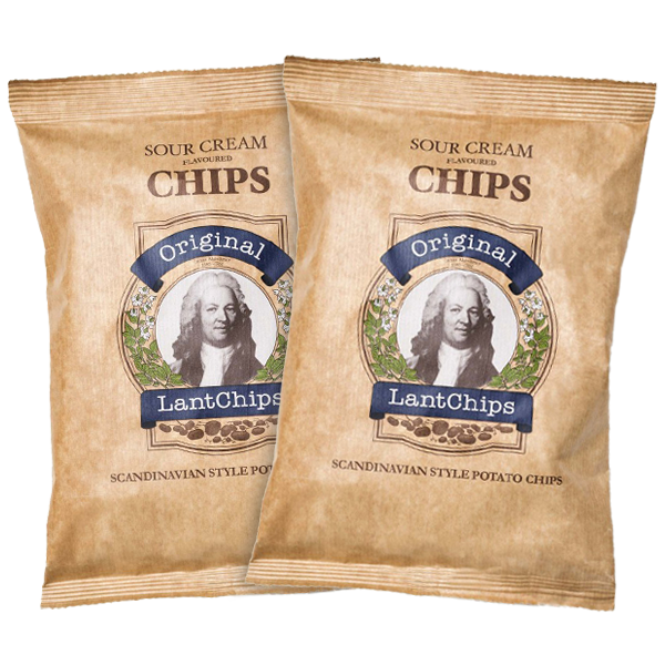 2st - Lantchips Retro Sourcream 150g