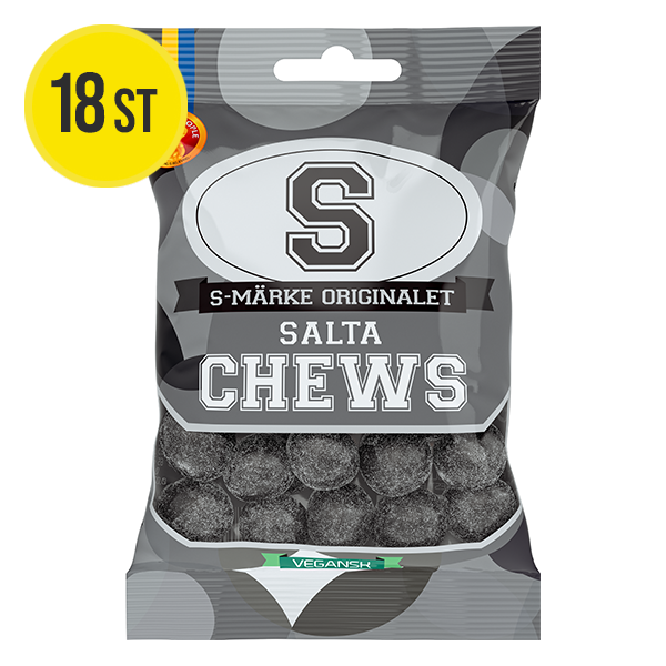 S-Märke Chews Salta 18st x 70g