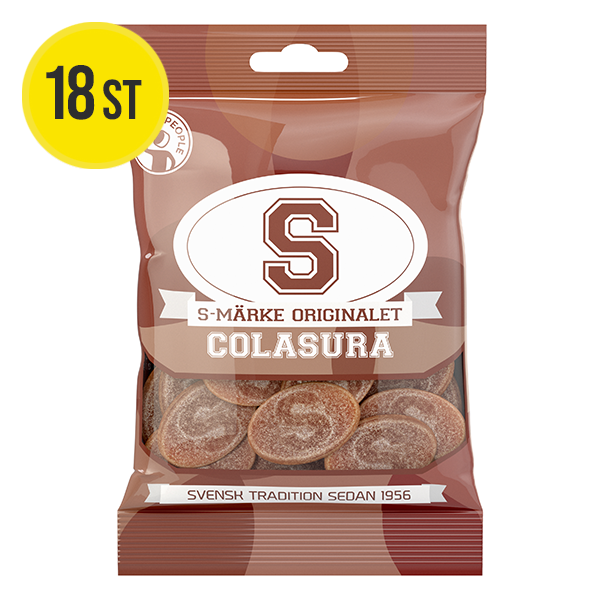 S-Märke Colasura 18st x 80g